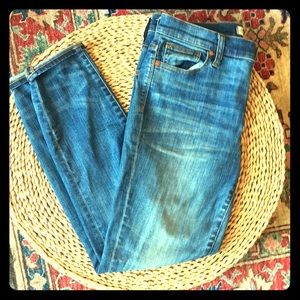 Madewell high riser skinny